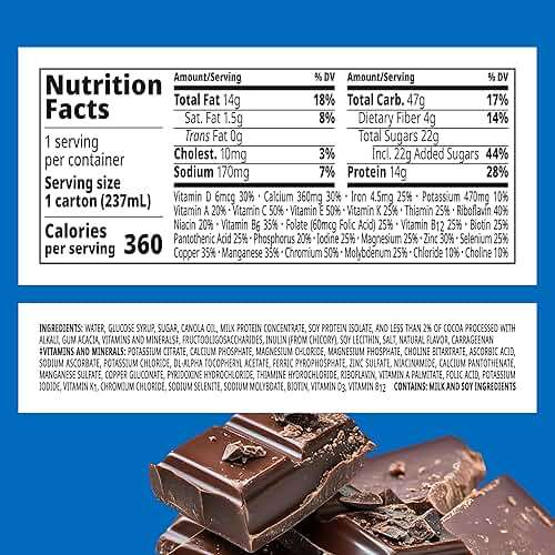 BOOST Plus Nutritional Drink, Rich Chocolate, 8 fl oz (Pack of 24) - Image 7