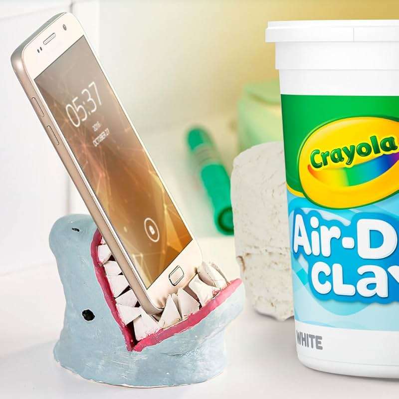 Crayola Air Dry Clay (5lbs), Teacher Supplies, Natural White Modeling Clay for Kids, Sculpting Material, Bulk Craft Supplies for Art Classrooms - Image 2