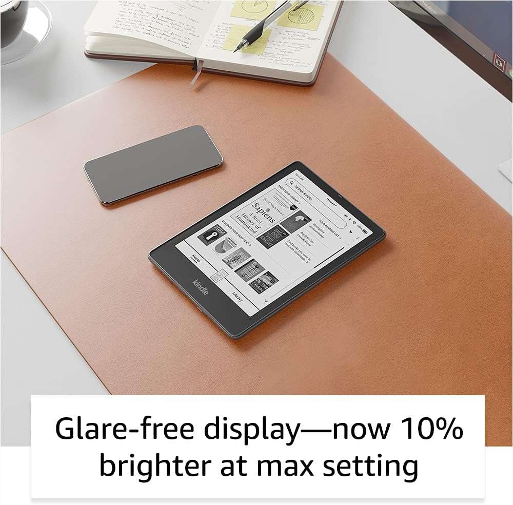 Amazon Kindle Paperwhite Signature Edition (32 GB) – With auto-adjusting front light, wireless charging, 6.8“ display, and up to 10 weeks of battery life – Without Lockscreen Ads – Black - Image 5