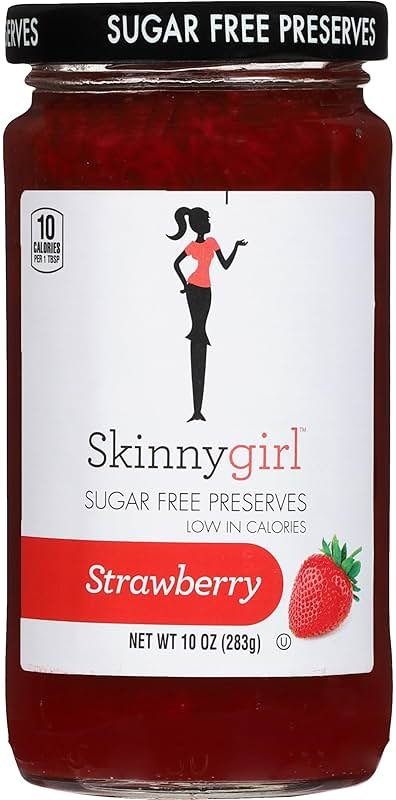 Skinnygirl Sugar Free Kosher Preserves, Strawberry, 10 Ounce - Product Image