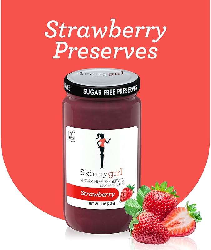 Skinnygirl Sugar Free Kosher Preserves, Strawberry, 10 Ounce - Image 7