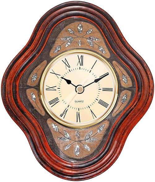 Hicarer 2.8 Inch (70 mm) Gold Quartz Clock Insert with Roman Numeral and Quartz Movement - Image 7
