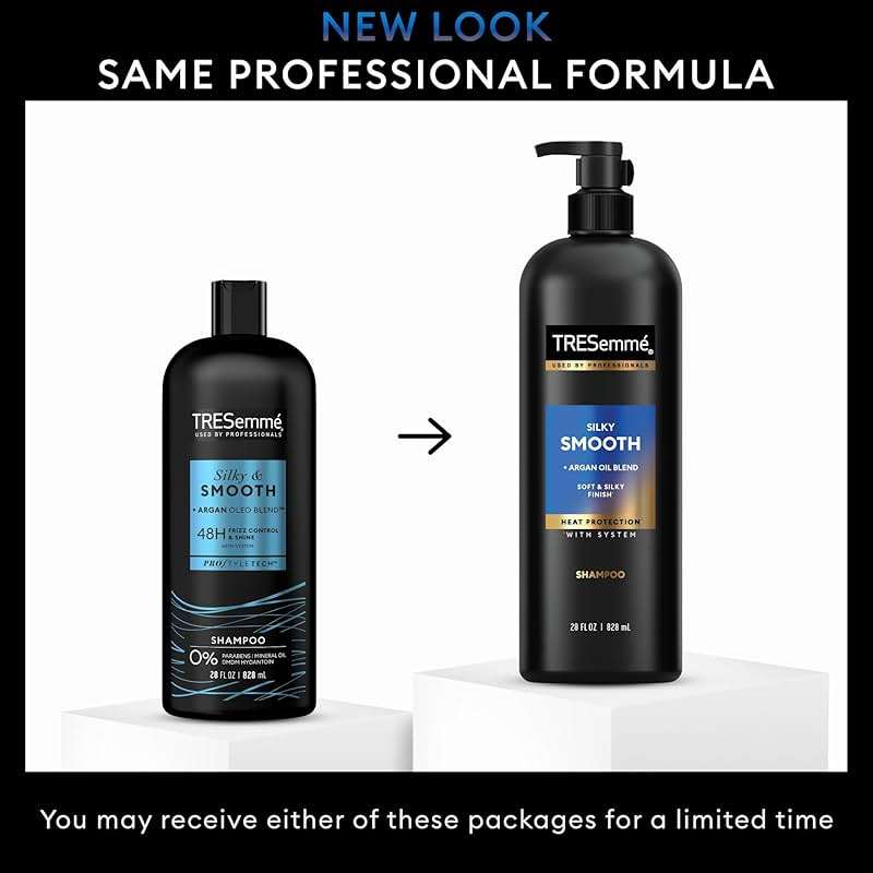 TRESemmé Anti-Frizz Shampoo 3 Count For Frizzy Hair Formulated With Pro Style Technology 28 Fl Oz - Image 3