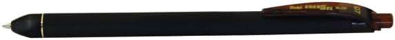Pentel Energel Gel Pen Black 0.7mm Brown BL437R1-E - Image 2