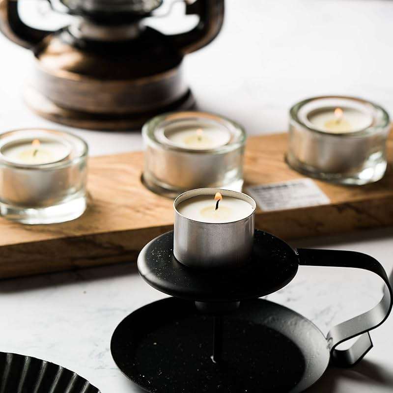 Unscented White Tealight Candles -200 Packs, 6 to 7 Hour Burn Time Smokeless Tea Light Candles, Mini Votive Paraffin Candles with Cotton Wicks for Shabbat, Weddings, Christmas, Home Decor - Image 5