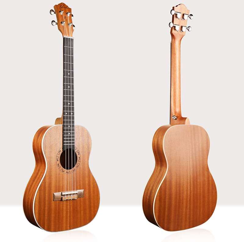 Ranch Baritone Ukulele 30 inch Ukelele Instrument Kit for Beginners Starter Pack Bundle Gig bag, Tuner, Strap, Adjustable Tool Set - Image 2