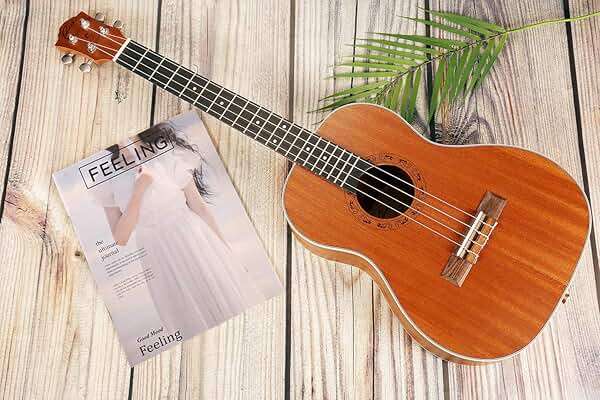 Ranch Baritone Ukulele 30 inch Ukelele Instrument Kit for Beginners Starter Pack Bundle Gig bag, Tuner, Strap, Adjustable Tool Set - Image 5