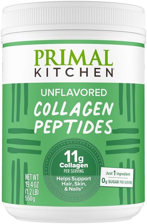 Primal Kitchen Collagen Peptides, Unflavored Collagen Powder, 1.2 Pounds - Product Image