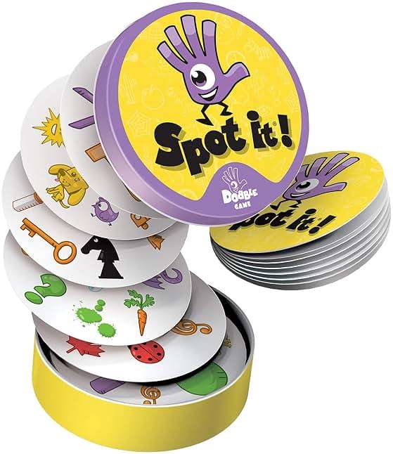Zygomatic Spot It! Classic Card Game | Game for Kids | Age 6+ | 2 to 8 Players | Average Playtime 15 Minutes | Made - Image 4