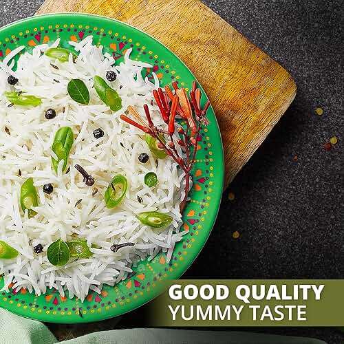 Himalayan Chef Basmati Rice,Extra Long Grain Rice Fluffy Quick Cooking Aromatic - 10 lbs.(Packaging May Vary) - Image 7