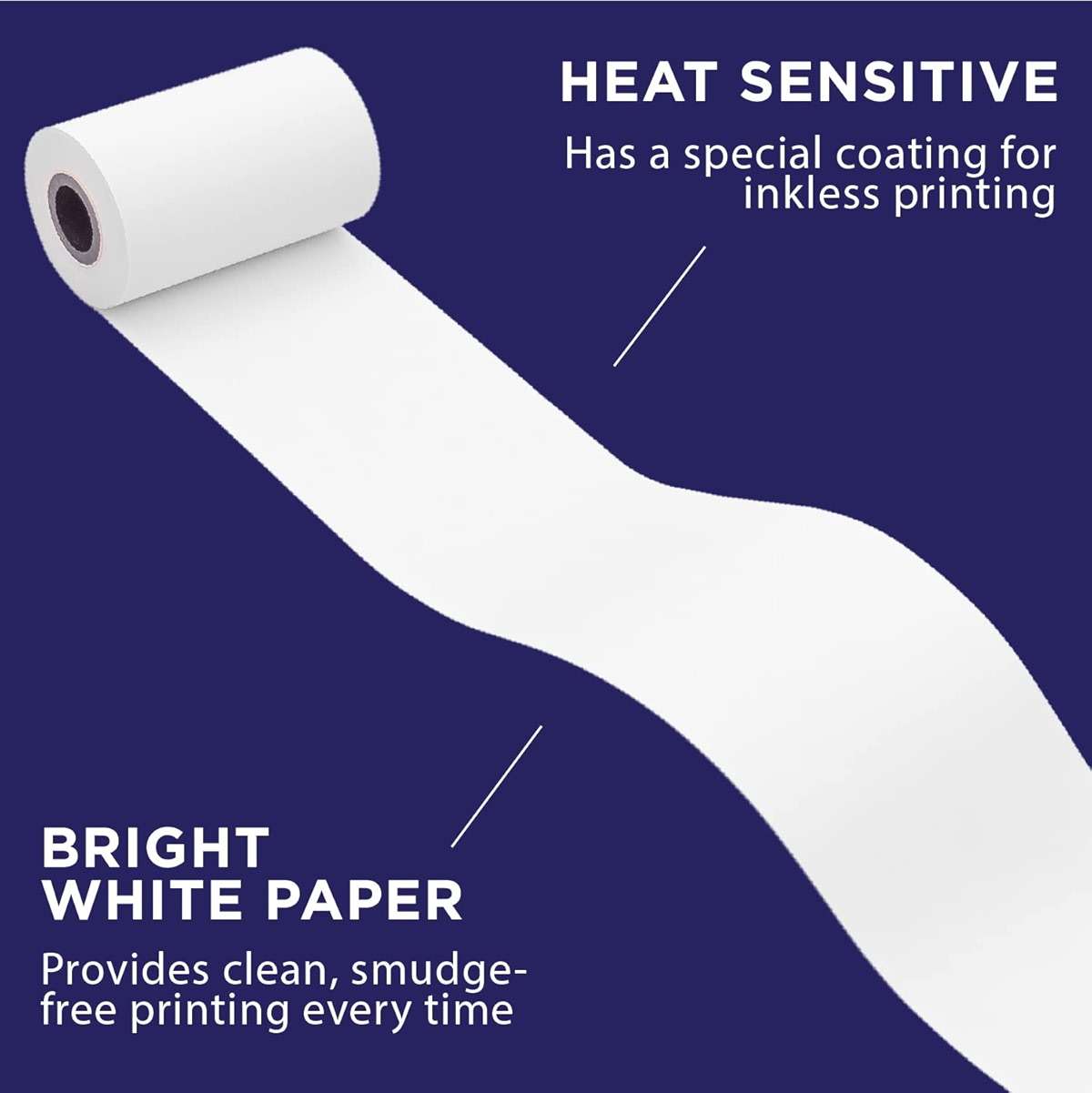 PaperPlanet Thermal Receipt Paper for Clover Flex | 30 Rolls | Compatible with Clover POS models C400 C401 C403 C405 C406 - Image 6