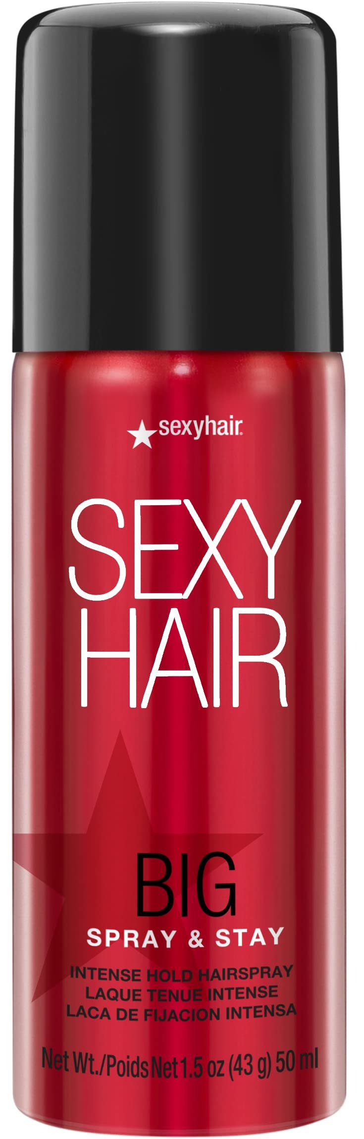 SexyHair Big Spray & Stay Intense Hold Hairspray | Extreme Hold and Shine | Up to 72 Hour Humidity Resistance | All Hair Types - Product Image