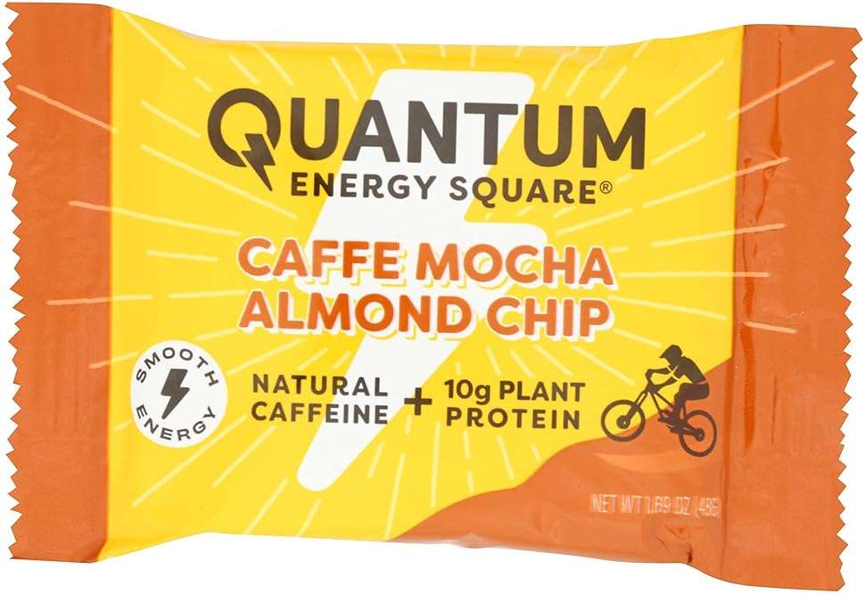QUANTUM Cafe Mocha Almond Chip Energy Bar, 1.69 OZ - Image 1