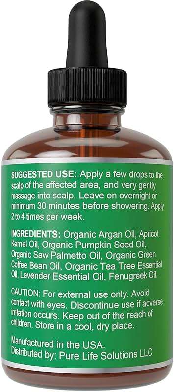 DHT Blocker for Women, Men – Strengthens & Hydrates Thinning, Dry Hair for a Healthier-Looking Scalp – Vegan & Unscented 1oz Serum - Image 6