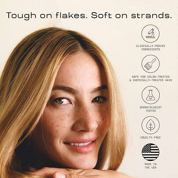 Jupiter Anti Dandruff Shampoo - Shampoo for Men & Women for Flaky, Itchy, Oily, & Dry Scalp - Nourishes Scalp and Reduces Breakage & Flakes - Color-Safe, Sulfate-Free, Paraben-Free - Image 6