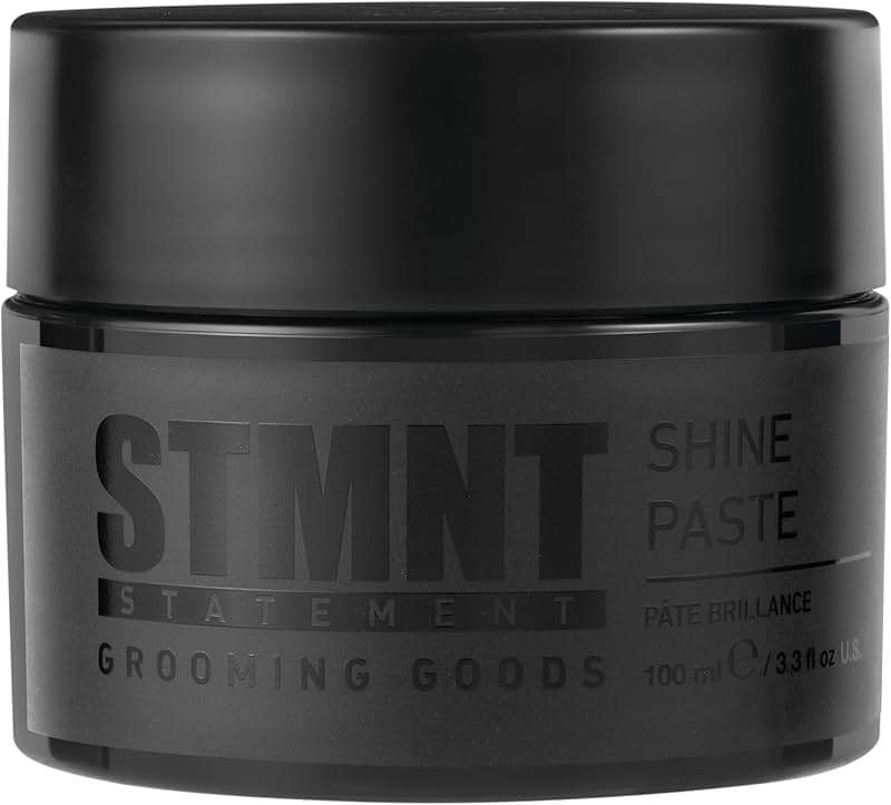 STMNT Grooming Goods Shine Paste | Natural Shine Finish | Strong Control | Non-Greasy Formula - Image 1