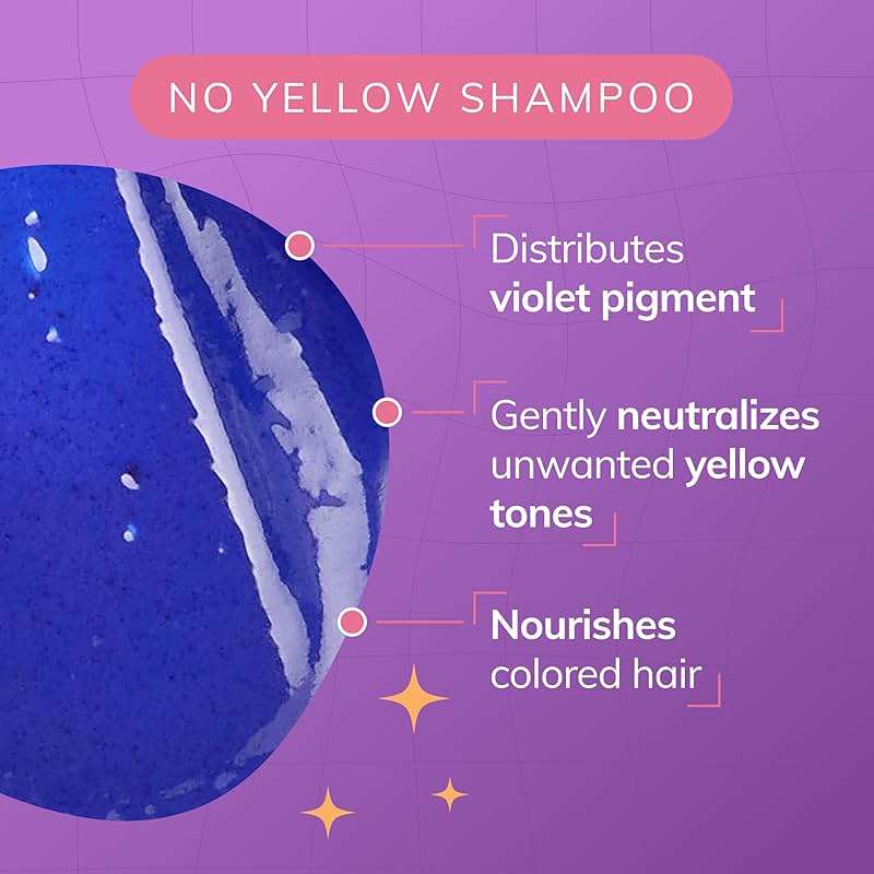 Fanola No Yellow Purple Shampoo - Purple Color Depositing Shampoo for Blondes, Bleached & Grey Hair - Formulated with Violet Pigment to Remove Brassy Tones from Hair (11.83 Fl oz) - Image 2