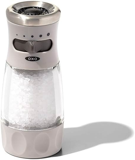 OXO Good Grips Contoured Mess-Free Salt Grinder - Gray - Product Image