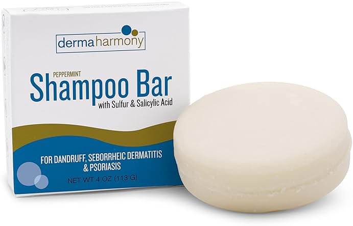 Dermaharmony 5% Sulfur 2% Salicylic Acid Shampoo Bar for Dandruff (4 oz) - Product Image