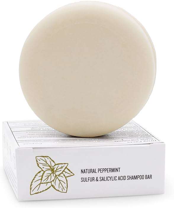 Dermaharmony 5% Sulfur 2% Salicylic Acid Shampoo Bar for Dandruff (4 oz) - Image 4