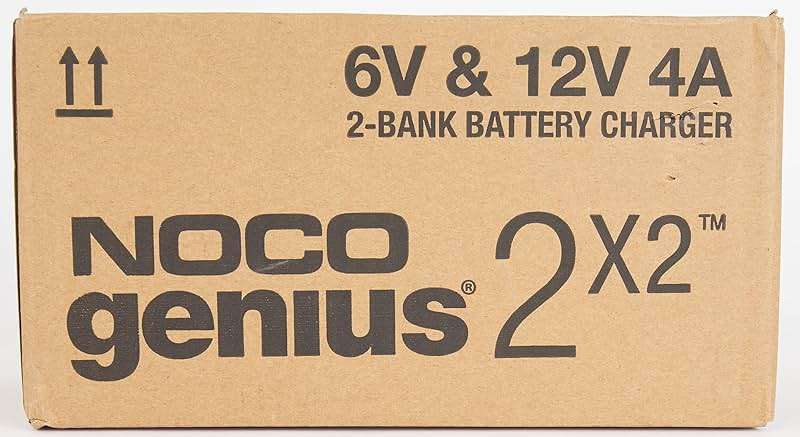NOCO GENIUS2X2: 4A 2-Bank Smart Battery Charger (2A/Bank) - 6V/12V Automatic Maintainer, Trickle Charger & Desulfator with Overcharge Protection & Temperature Compensation – for Lead-Acid & Lithium - Image 11