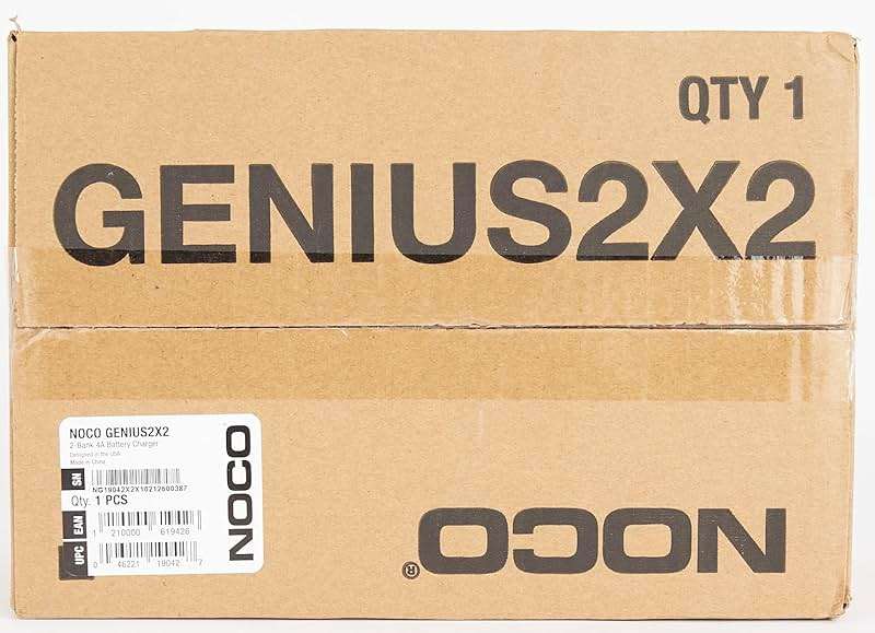 NOCO GENIUS2X2: 4A 2-Bank Smart Battery Charger (2A/Bank) - 6V/12V Automatic Maintainer, Trickle Charger & Desulfator with Overcharge Protection & Temperature Compensation – for Lead-Acid & Lithium - Image 9