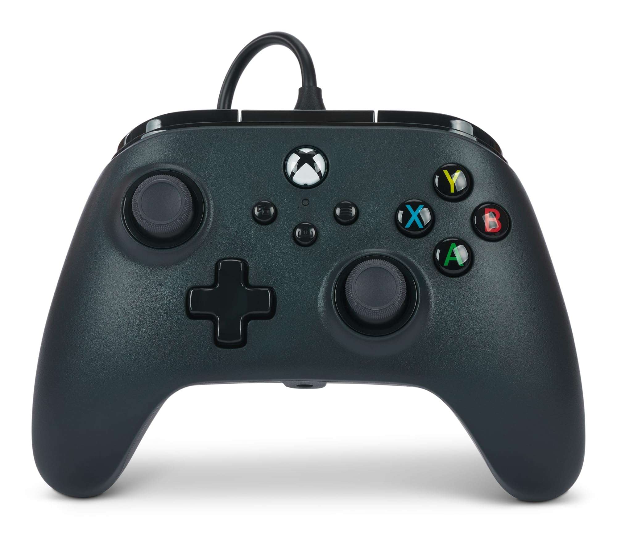 PowerA Wired Controller for Xbox Series X|S - Black, gamepad, wired video game controller, gaming controller, works with Xbox One and Windows 10/11 - Image 1