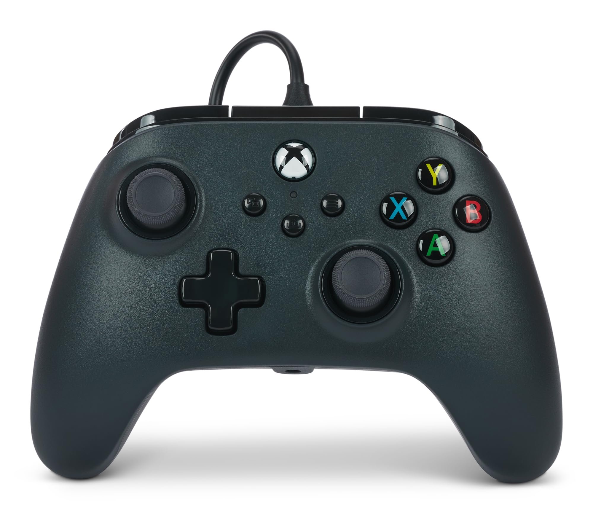 PowerA Wired Controller for Xbox Series X|S - Black, gamepad, wired video game controller, gaming controller, works with Xbox One and Windows 10/11 - Product Image