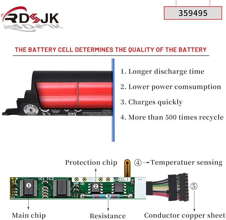 359495 359498 Battery Replacement for Bose SoundLink III 330107 330107A 0330107 330105 330105A 0330105 Soundlink 2 3 Soundlink Bluetooth Mobile Speaker II III 404600 404800 404900 414255 11.1V 2230mAh - Image 4