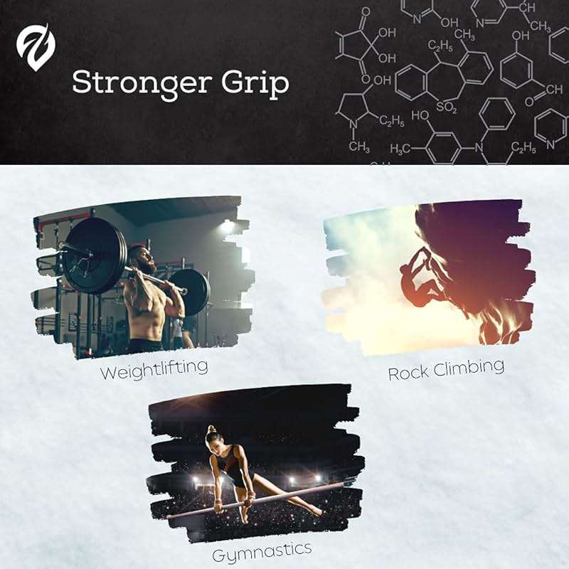 EVMT Brands Liquid Chalk, Mess Free Gym Chalk for Weightlifting, Gymnastics, Rock Climbing, Dancing. Sweat Resistant and Long Lasting for Stronger Grip. - Image 5