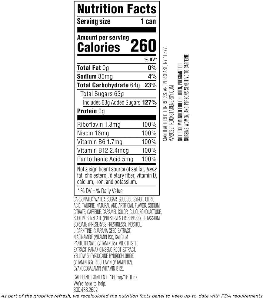 Rockstar Original Energy 16oz 12pk - Image 2