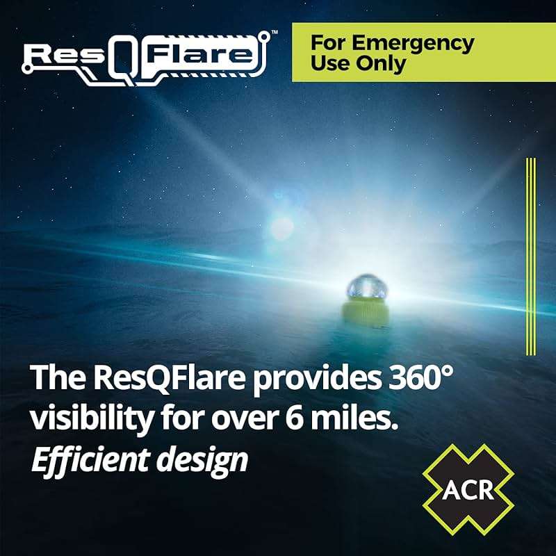 ACR ResQFlare Electronic Distress E-Flare and Flag, USCG Approved Replacement for Pyrotechnic Flares - ACR 3966 - Image 6