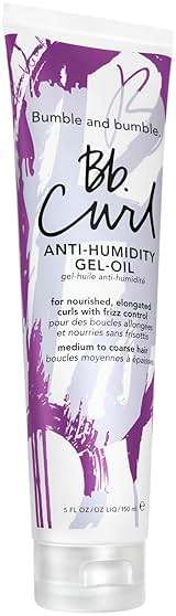 Bumble and bumble. Curl Anti-Humidity Gel-Oil | Anti Frizz | Adds Bounce, Shine, Moisture |For Medium to Thick Coily, Curly Hair | With Jojoba, Avocado + Coconut Oil | Standard Size, 5 Fl Oz - Image 1