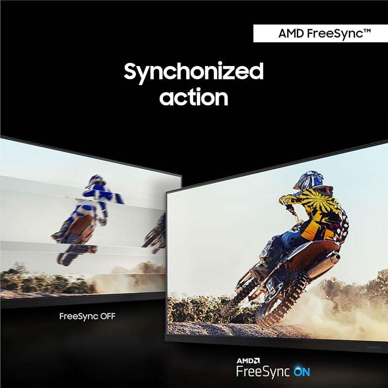 Samsung 27' T35F Series FHD 1080p Computer Monitor, 75Hz, IPS Panel, HDMI, VGA (D-Sub), AMD FreeSync, Wall Mountable, Game Mode, 3-Sided Border-Less, Eye Care, LF27T350FHNXZA - Image 3