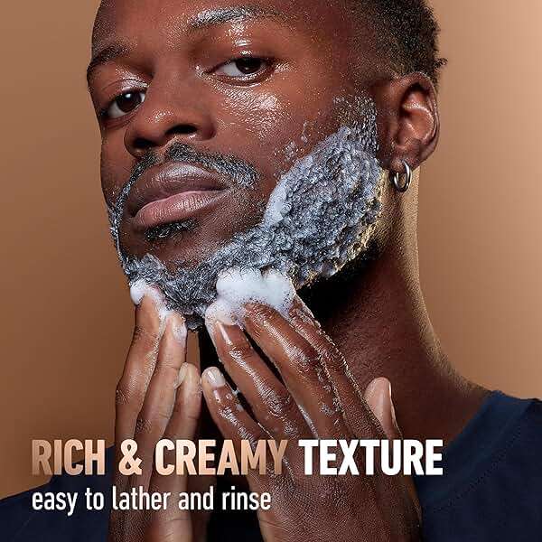King C. Gillette Beard Wash, Mens Face Wash, 11.8 oz, Infused with Argan Oil and Avocado Oil to Cleanse Hair and Skin - Image 5