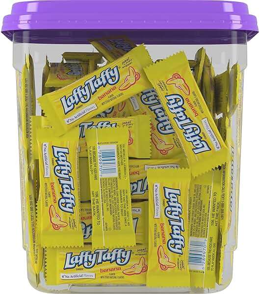 Laffy Taffy Candy Blue Raspberry and Banana Flavors, 290 Pieces - Image 6