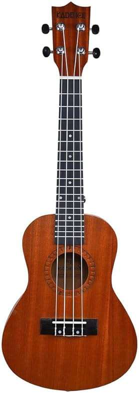 Kadence Concert Ukulele 23 Inch – Cinnamon Brown, Fluorocarbon Strings, Matte Finish with Strap & Bag (Spring Summer Collection) - Image 3
