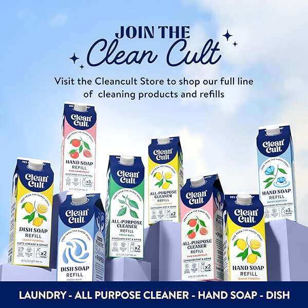 Ultra Concentrated Liquid Laundry Detergent Soap, 64 loads (32 oz), Long Lasting Scent, 90% Less Plastic, No Harsh Chemicals, Juniper Sandalwood, Defeats Stains & Odors, HE/Standard Compatible - Image 8