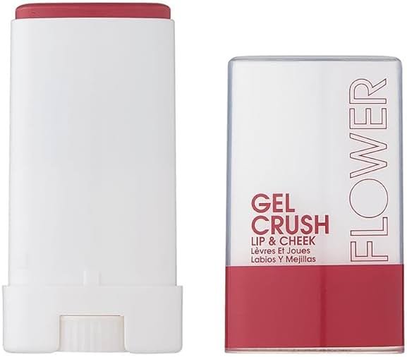 FLOWER BEAUTY By Drew Barrymore Lip & Cheek Gel Crush - Cream Blush and Lips Tint in One Portable Multistick - Hydrating Burst of Color - (Blackerry Crush) - Product Image