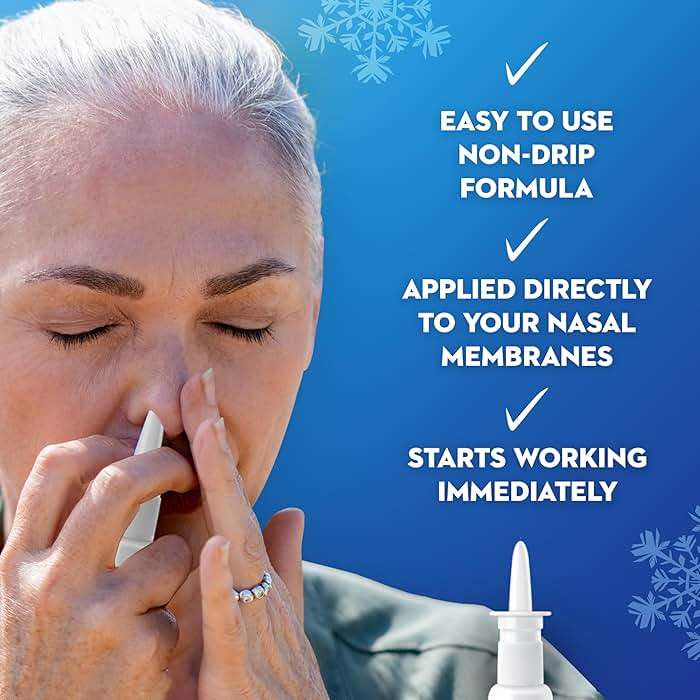 Mucinex Sinus-Max Nasal Spray Decongestant, 12 Hour Over-The-Counter Medication Nose Spray for Sinus Relief, Nasal Decongestants for Adults, Cooling Menthol, 0.75 Fl Oz (Pack of 3) - Image 2