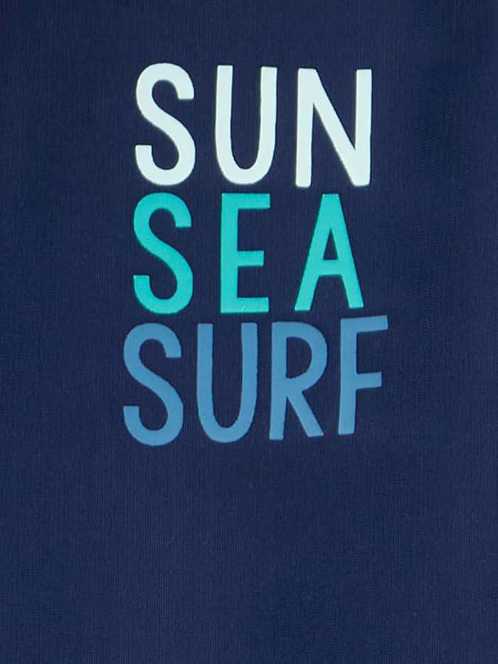 Simple Joys by Carter's Baby Boys' Swimsuit Trunk and Rashguard Set - Image 4