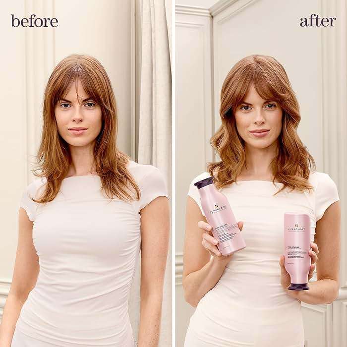 Pureology Pure Volume Shampoo and Conditioner Set - For Flat, Fine and Color-Treated Hair, Sulfate-Free - Image 3