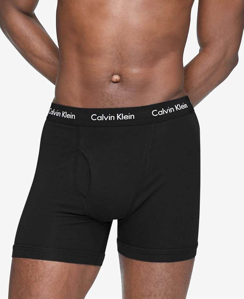 Calvin Klein Men's Cotton Stretch 5-Pack Boxer Brief - Image 2