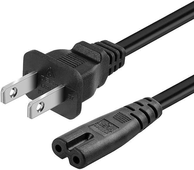 SGUUVAY 2 Prong 6 Ft Power Cord Compatible with JBL PartyBox Speaker, Onn Party Speaker - Product Image