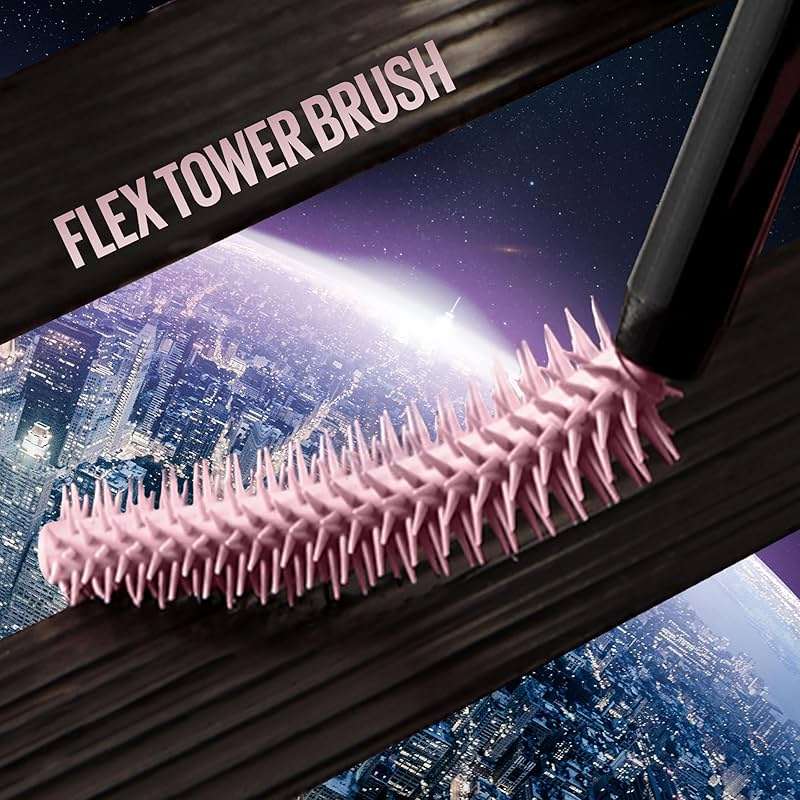 Maybelline Lash Sensational Sky High Waterproof Mascara Makeup, Volumizing, Lengthening, Defining, Curling, Multiplying, Buildable Formula, Very Black, 1 Count - Image 4