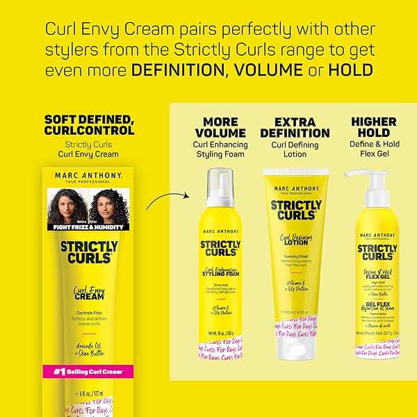 Marc Anthony Curl Cream with Shea Butter & Oils Defines & Softens Curly & Wavy Hair, Set of 2 - Image 6