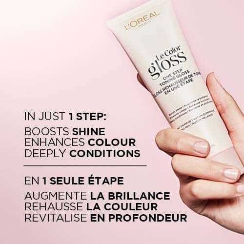 L'Oreal Paris Le Color One Step Toning Hair Gloss, Honey Blonde, 4 Ounce - Image 3