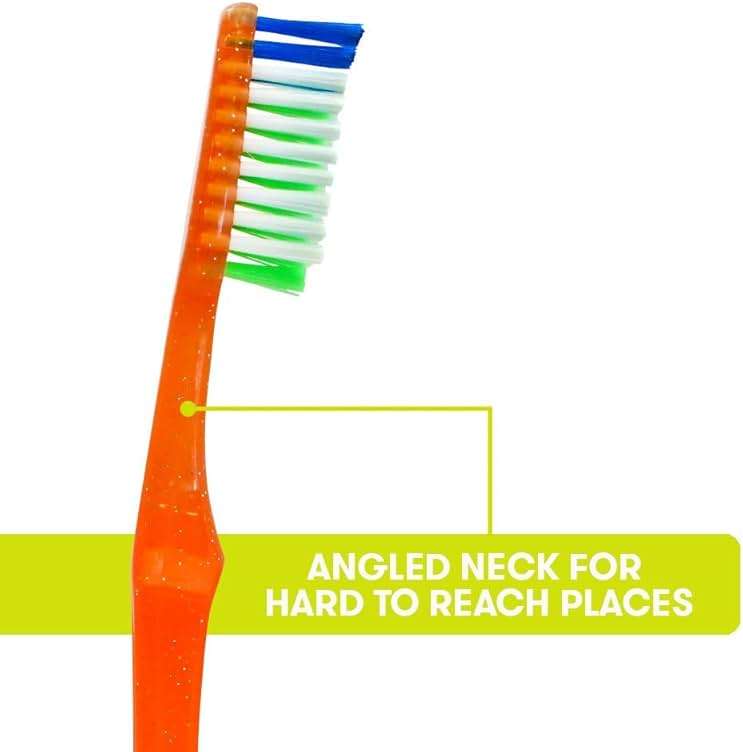 Reach Crystal Clean Toothbrush, Medium Bristles, 1 Count, Pack of 6 - Image 6