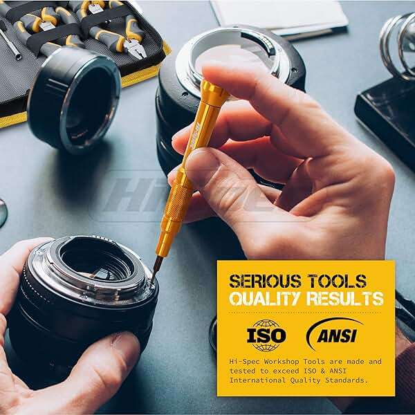Hi-Spec 32pc Electronics Repair & Opening Tool Kit Set for Laptops, Phones, Devices, Computer & Gaming Accessories. Precision Small Screwdrivers with Pentalobe Bits for iPhones & MacBooks - Image 6