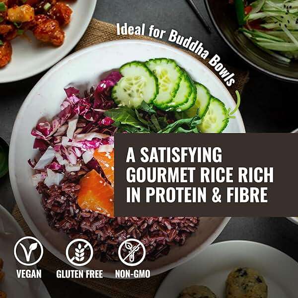 Floating Leaf Wild Rice Blend - 14 ounces, 1 count - Wild Rice Blend With Riceberry, Red Rice And Brown Rices - Gluten Free - Non GMO - All Natural - Vegan - Plant Based - Image 5